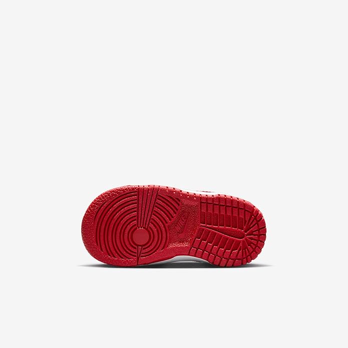 Toddler's Nike Dunk Low White/University Red-White (FB9107 119)