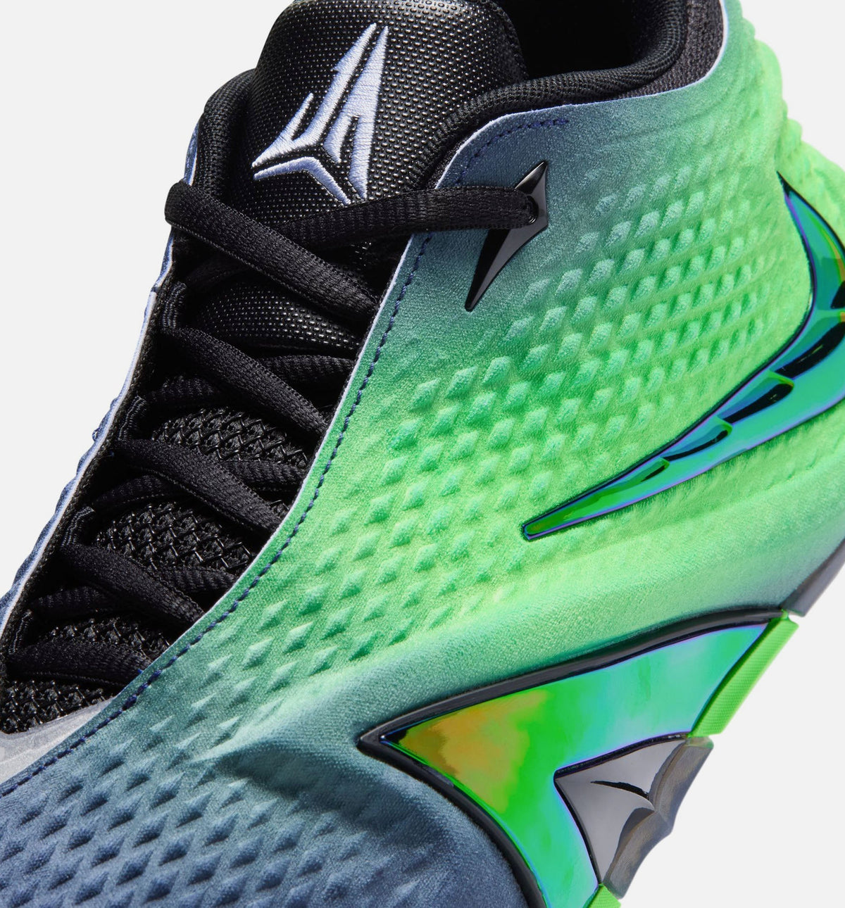 Ja 4 Nightmare Men's Lifestyle Shoes - Obsidian/Black/Voltage Green/Metallic Silver