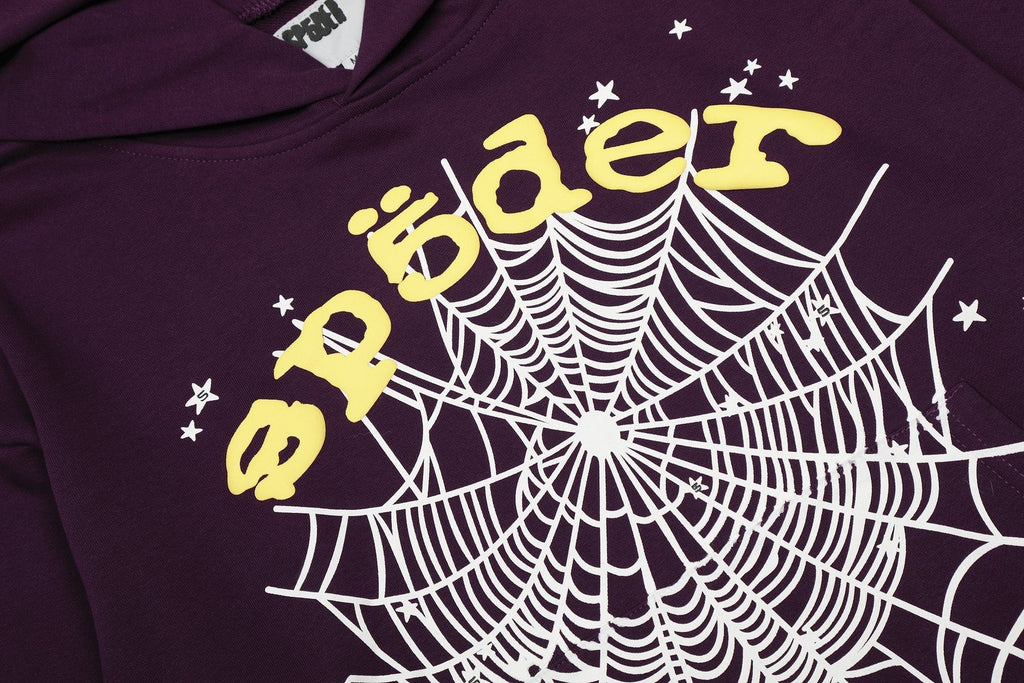 Sp5der Spiderweb Star Graphic Hoodie & Sweatpants Set