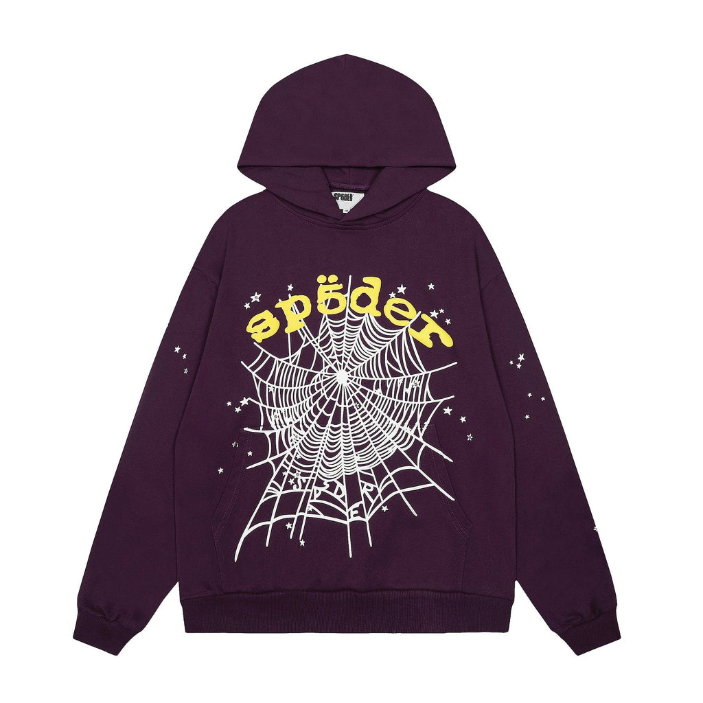 Sp5der Spiderweb Star Graphic Hoodie & Sweatpants Set