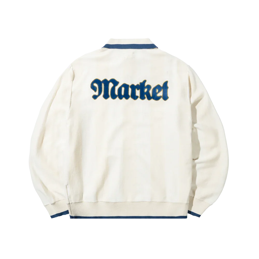 MA®️KET Pure Gold Collared Sweater