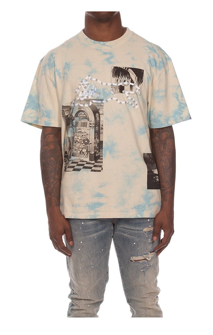 Icecream Dine And Dash Knit Oversized Tee