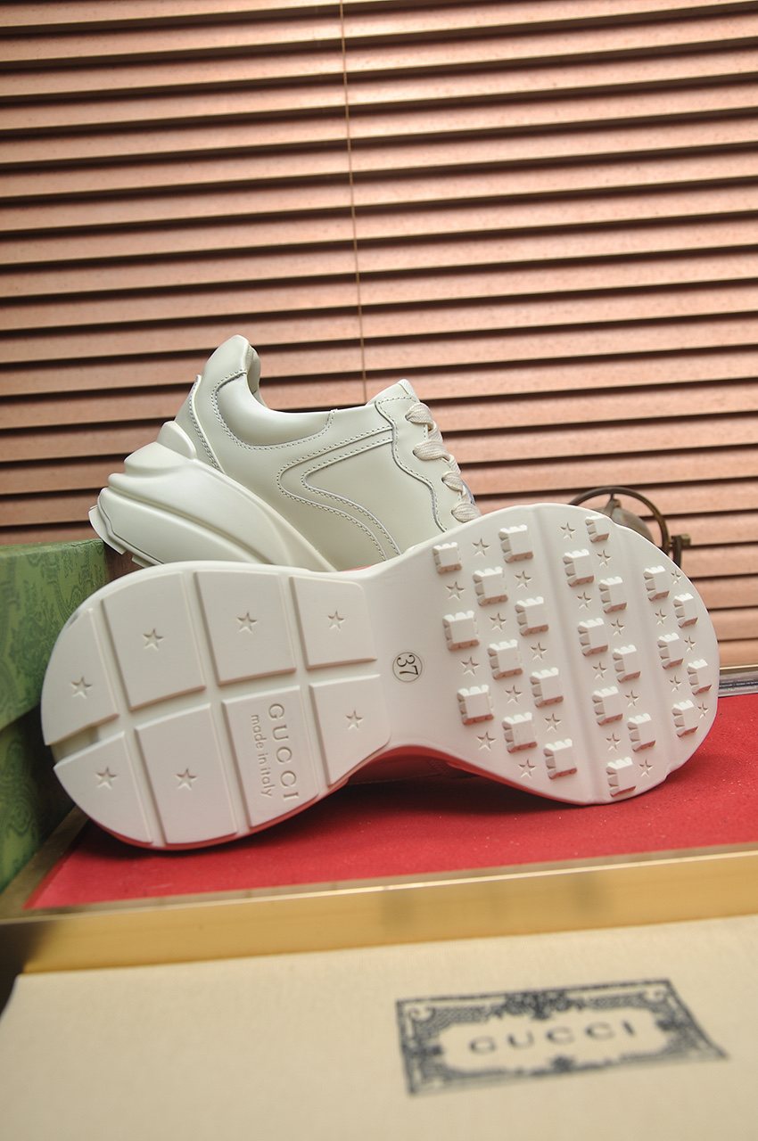 Gucci White Chunky Sneakers