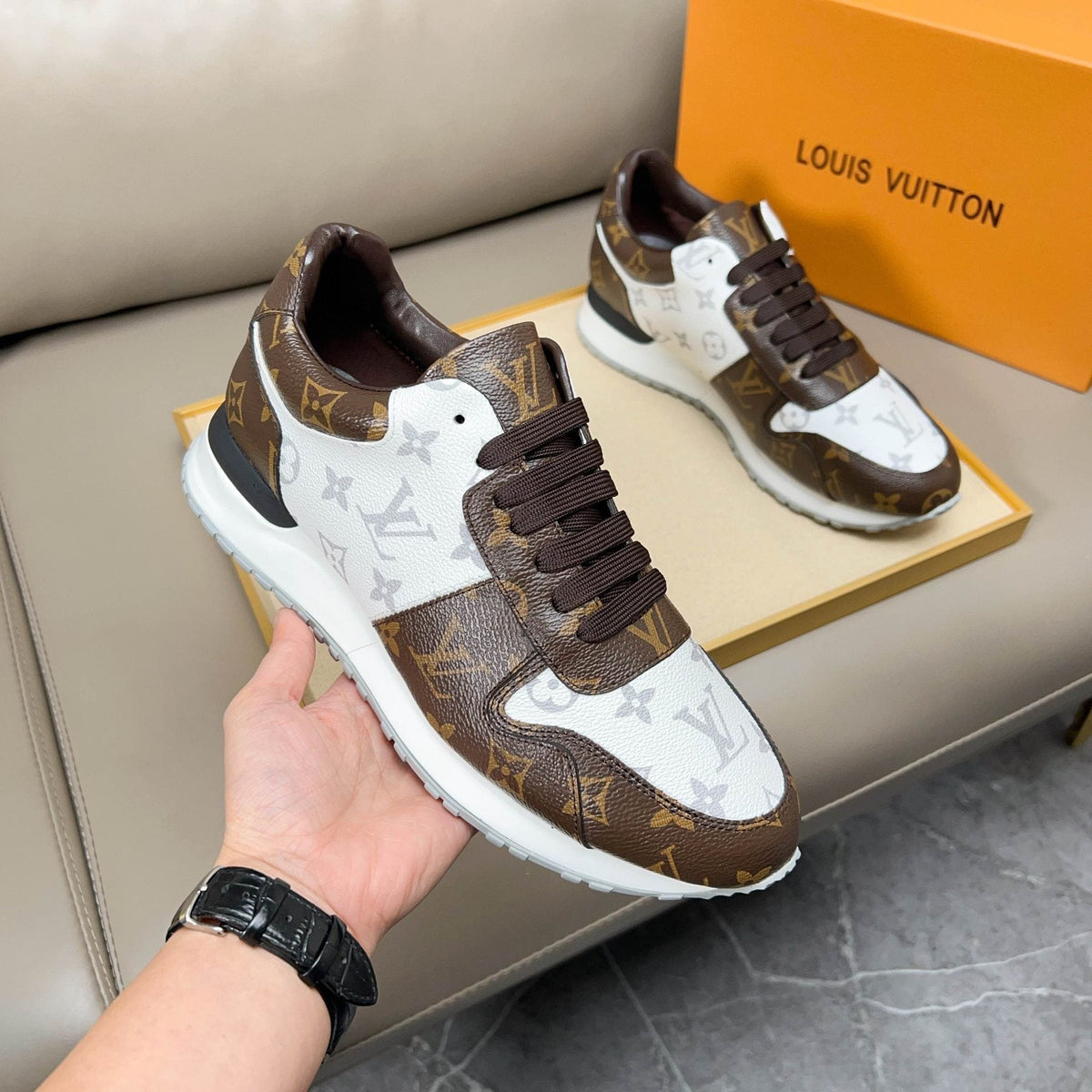 Louis Vuitton Monogram Low-Top Sneakers