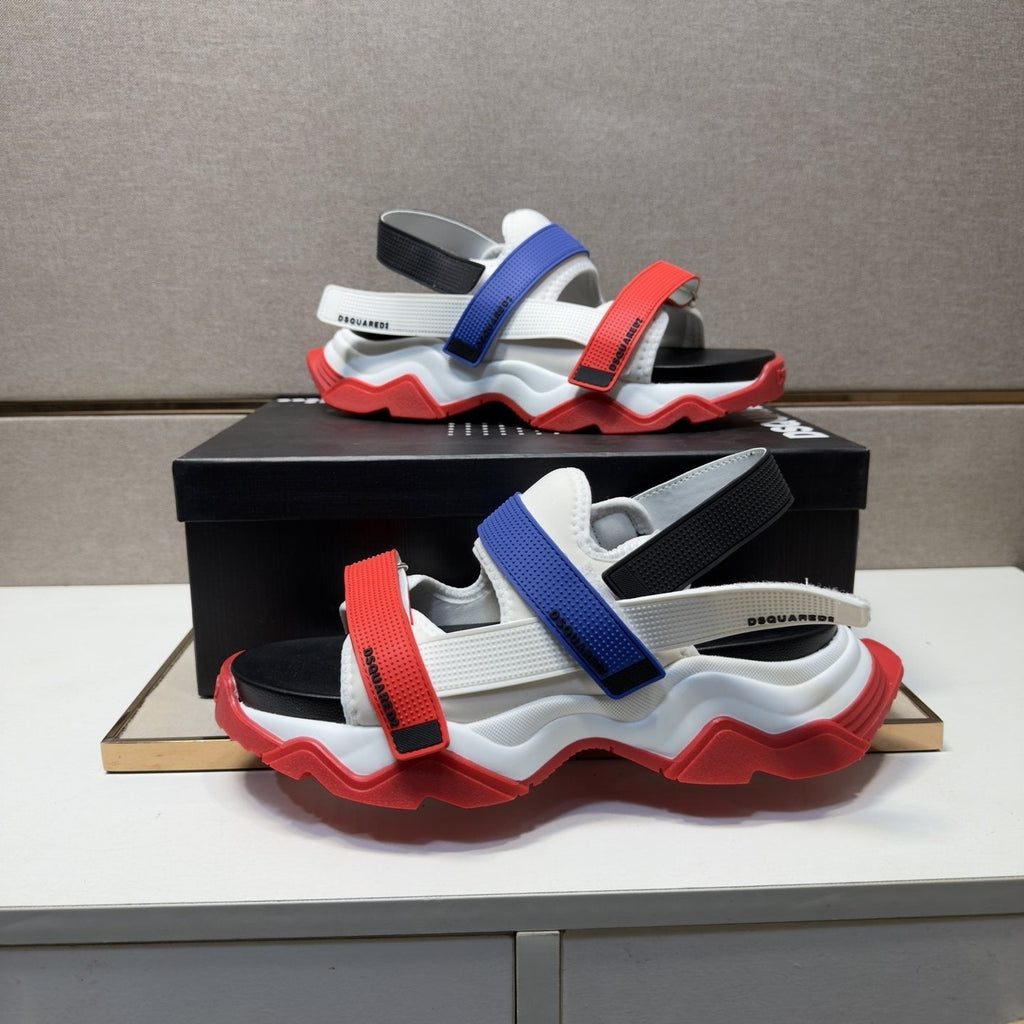 DSQUARED2 Multi-Strap Sport Sandals