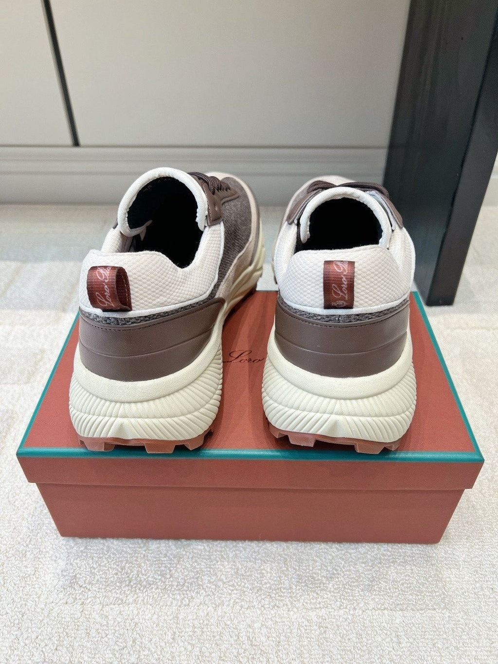 Loro Piana Paneled Low-Top Sneakers