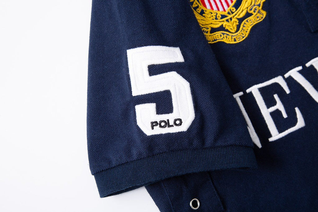 Ralph Lauren New York Embroidered Short-Sleeve Polo Shirt