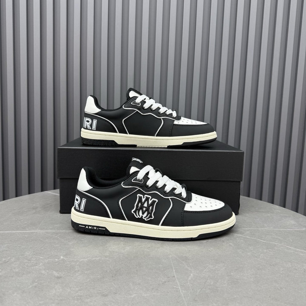 Amiri Contrast Panel Low-Top Sneakers