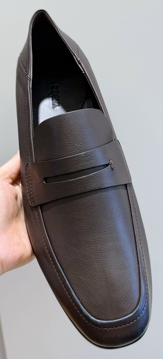 Ermenegildo Zegna Moccasin Penny Loafers