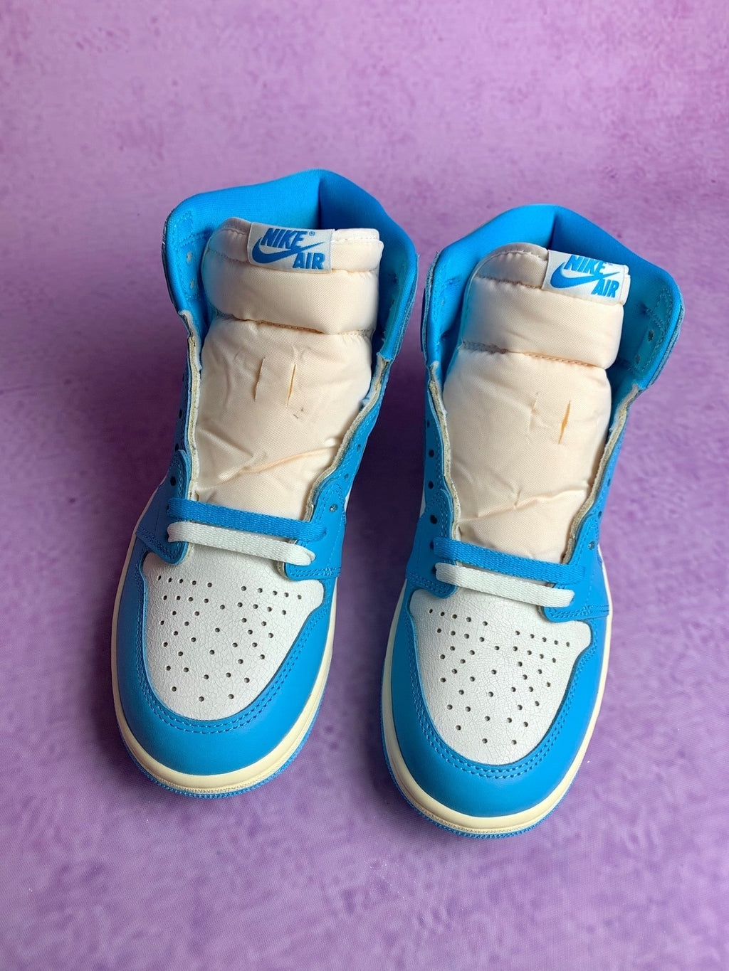Air Jordan 1 High UNC Reimagined UNC Blue Unisex Sneakers DZ5485-402