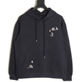 Louis Vuitton Scattered-Motif LV Back Graphic Hoodie - Dark Navy